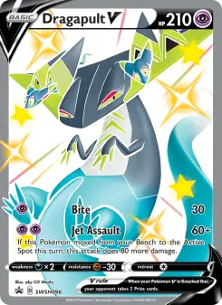 Pokémon-Karte Dragapult V SWSH096