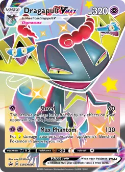 Pokémon-Karte Dragapult VMAX SWSH097