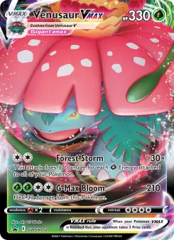 Pokémon-Karte Venusaur VMAX SWSH102