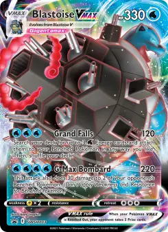 Pokémon-Karte Blastoise VMAX SWSH103