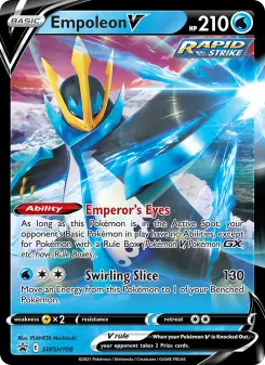 Pokémon-Karte Empoleon V SWSH108