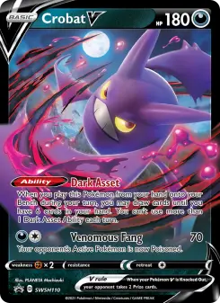 Pokémon-Karte Crobat V SWSH110