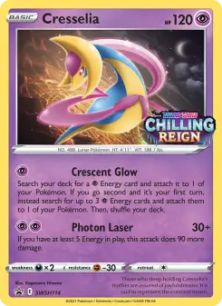 Pokémon-Karte Cresselia SWSH114