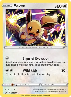Pokémon-Karte Eevee SWSH118