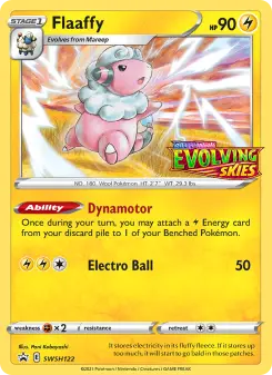 Pokémon-Karte Flaaffy SWSH122