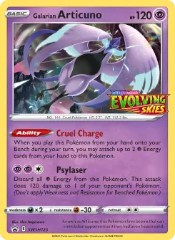 Pokémon-Karte Galarian Articuno SWSH123