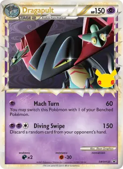 Pokémon-Karte Dragapult SWSH132