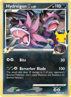 Pokémon-Karte Hydreigon C SWSH138