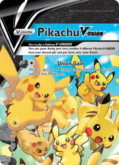 Pokémon-Karte Pikachu V-UNION SWSH139