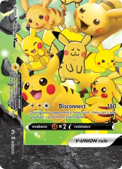 Pokémon-Karte Pikachu V-UNION SWSH141