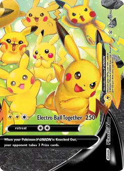 Pokémon-Karte Pikachu V-UNION SWSH142