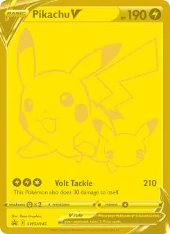 Pokémon-Karte Pikachu V SWSH145