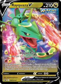 Pokémon-Karte Rayquaza V SWSH147