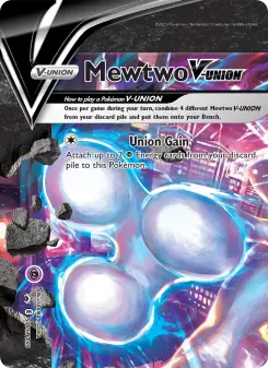 Pokémon-Karte Mewtwo V-UNION SWSH159