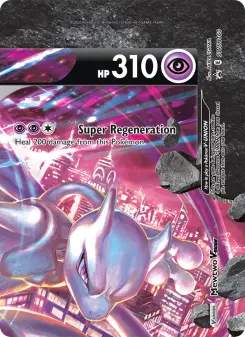 Pokémon-Karte Mewtwo V-UNION SWSH160