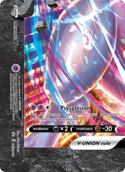 Pokémon-Karte Mewtwo V-UNION SWSH161