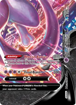 Pokémon-Karte Mewtwo V-UNION SWSH162