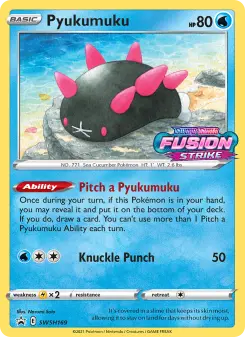 Pokémon-Karte Pyukumuku SWSH169