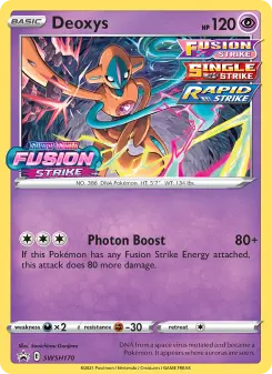 Pokémon-Karte Deoxys SWSH170