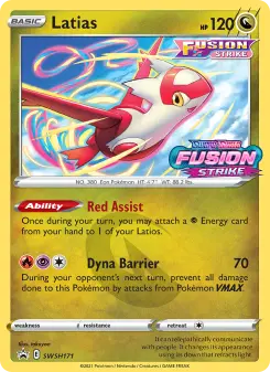 Pokémon-Karte Latias SWSH171