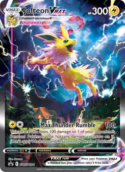 Pokémon-Karte Jolteon VMAX SWSH184