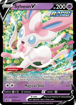 Pokémon-Karte Sylveon V SWSH202