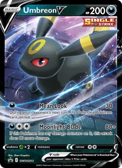 Pokémon-Karte Umbreon V SWSH203