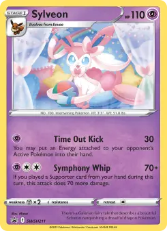 Pokémon-Karte Sylveon SWSH211