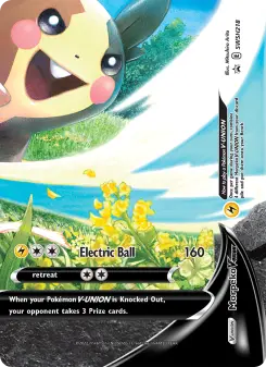 Pokémon-Karte Morpeko V-UNION SWSH218
