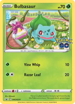 Pokémon-Karte Bulbasaur SWSH231