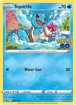 Pokémon-Karte Squirtle SWSH233