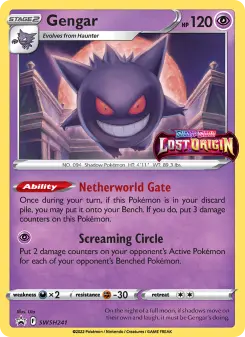 Pokémon-Karte Gengar SWSH241