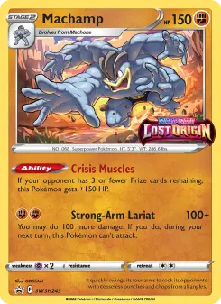 Pokémon-Karte Machamp SWSH243