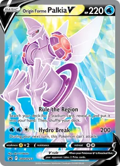 Pokémon-Karte Origin Forme Palkia V SWSH253