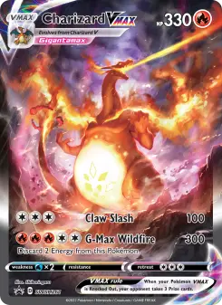 Pokémon-Karte Charizard VMAX SWSH261