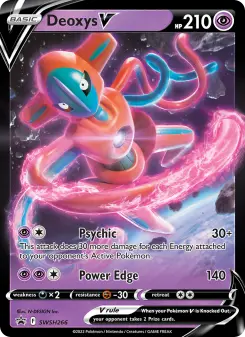 Pokémon-Karte Deoxys V SWSH266
