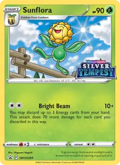 Pokémon-Karte Sunflora SWSH269