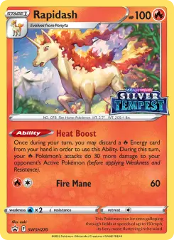 Pokémon-Karte Rapidash SWSH270