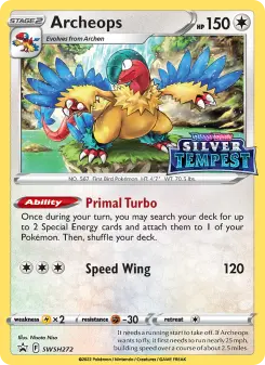 Pokémon-Karte Archeops SWSH272