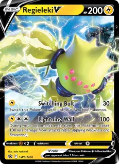 Pokémon-Karte Regieleki V SWSH280