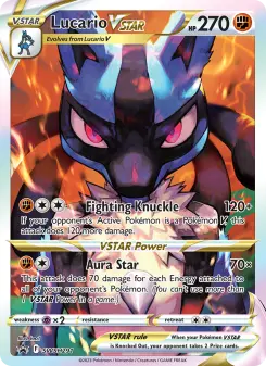 Pokémon-Karte Lucario VSTAR SWSH291