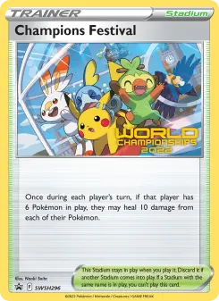 Pokémon-Karte Champions Festival SWSH296