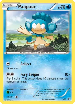 Pokémon-Karte Panpour 011/039