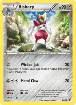 Pokémon-Karte Bisharp 020/039