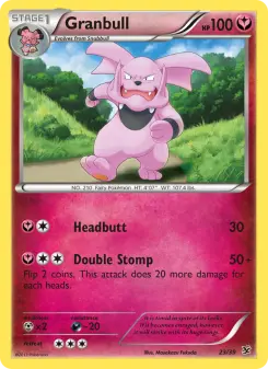 Pokémon-Karte Granbull 023/039