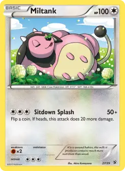 Pokémon-Karte Miltank 027/039