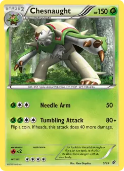 Pokémon-Karte Chesnaught 005/039