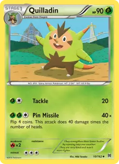 Pokémon-Karte Quilladin 010/162