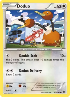 Pokémon-Karte Doduo 116/162