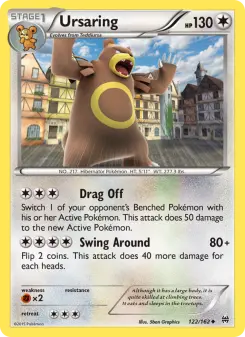 Pokémon-Karte Ursaring 122/162